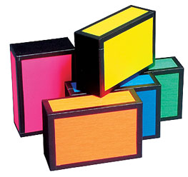 Boîte à jongler fluo en bois Henrys Boîte à jongler fluo en bois Henrys