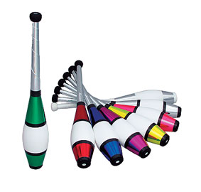 Massue Pirouette déco EUROP pailletée Massue Pirouette déco EUROP pailletée