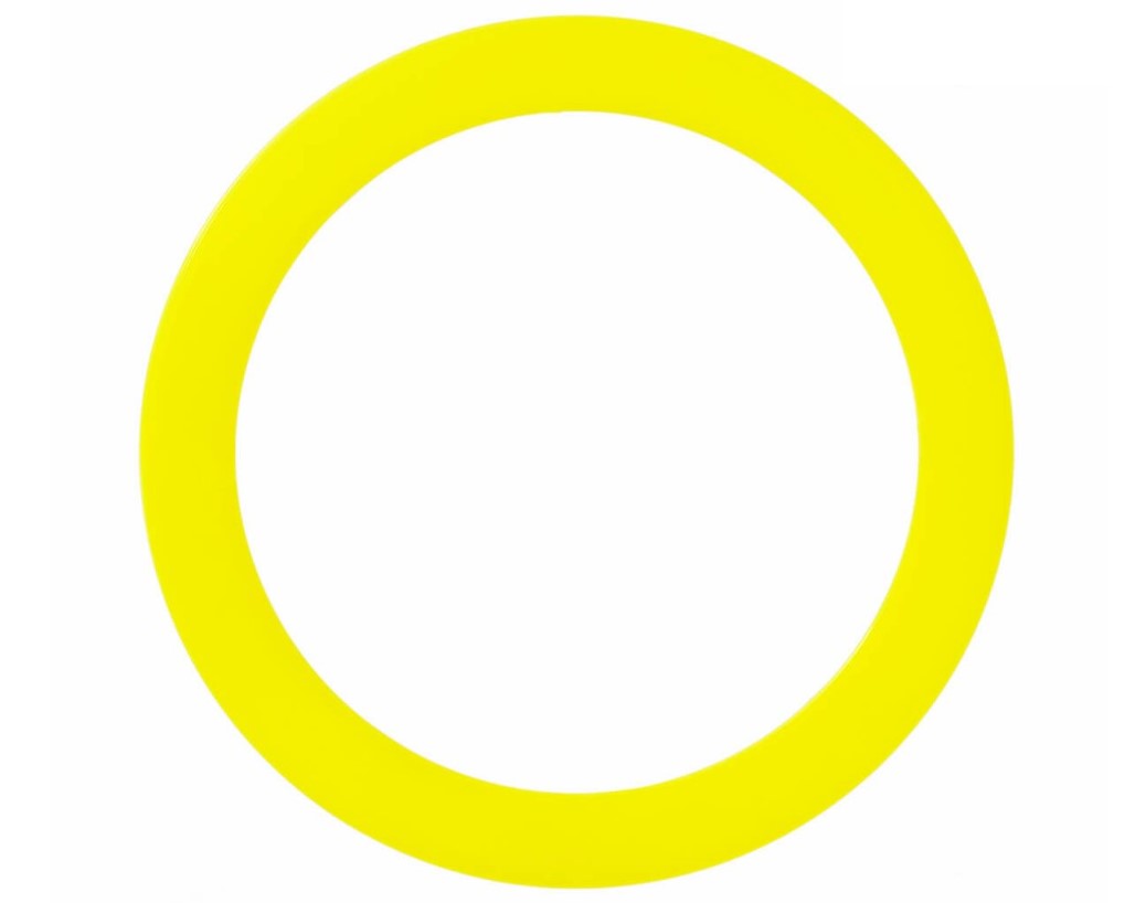 Juggling ring yellow fluo 32cm