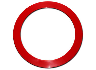 Anneaux à jongler standard rouge 32cm