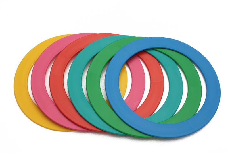 Anneaux � jongler junior couleur 24cm
