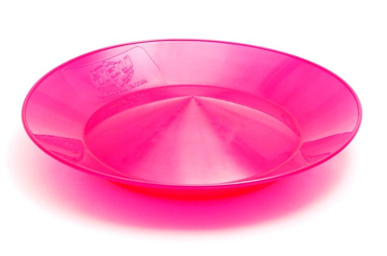 Assiette à tourner chinoise rose Assiette à tourner chinoise rose
