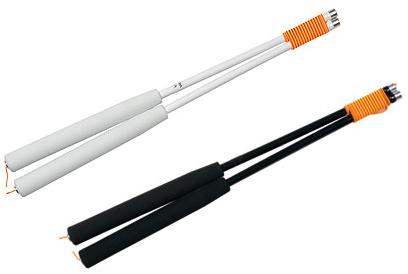 Paire baguettes diabolo Henrys fibres de verre 35cm