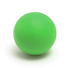 Balle SuperRebond 65mm vert
