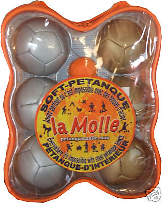 6 Balles de pétanque molles 6 Balles de pétanque molles