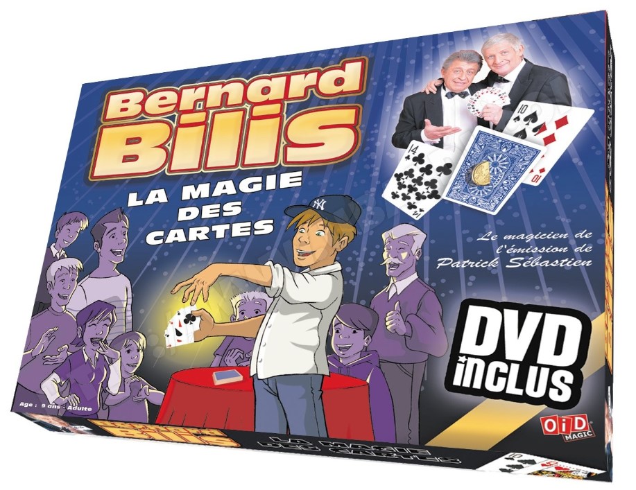 La magie des cartes de Bernard Bilis avec DVD