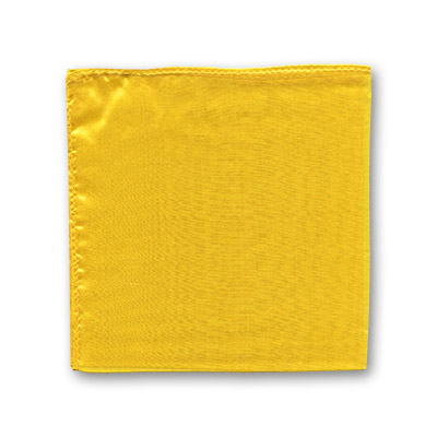Foulard de magie 15cm (6") jaune