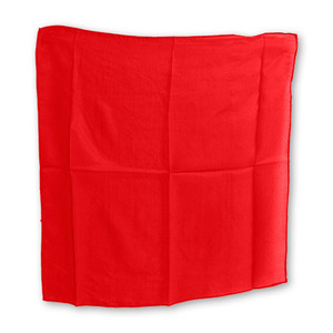 Foulard de magie 20cm (9") rouge