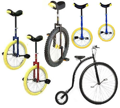 Monocycles et v�los