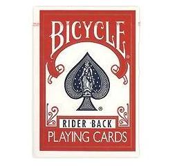 Carte � jouer Bicycle Pocker couleur Rouge