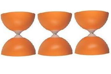 Kit de trois diabolo pour professionnel