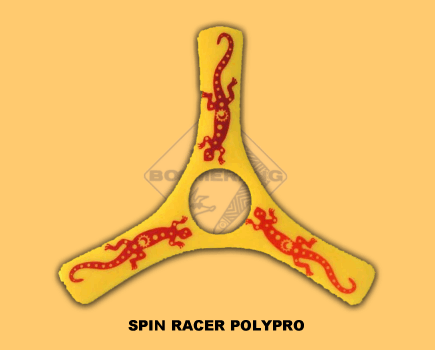 Boomerang Spin Racer gaucher en polypropylène Boomerang Spin Racer gaucher en polypropylène