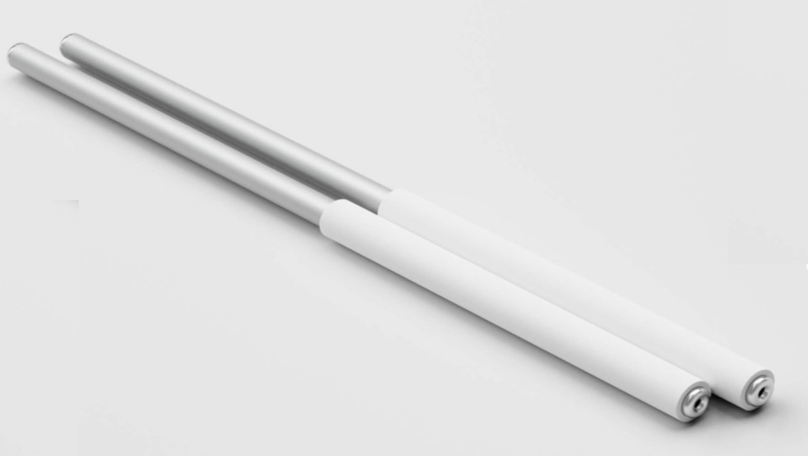 Baguettes diabolo Play 31cm argenté Baguettes diabolo Play 31cm argenté