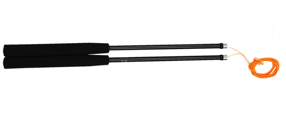 Baguettes diabolo Henrys carbone 31cm noir Baguettes diabolo Henrys carbone 31cm noir