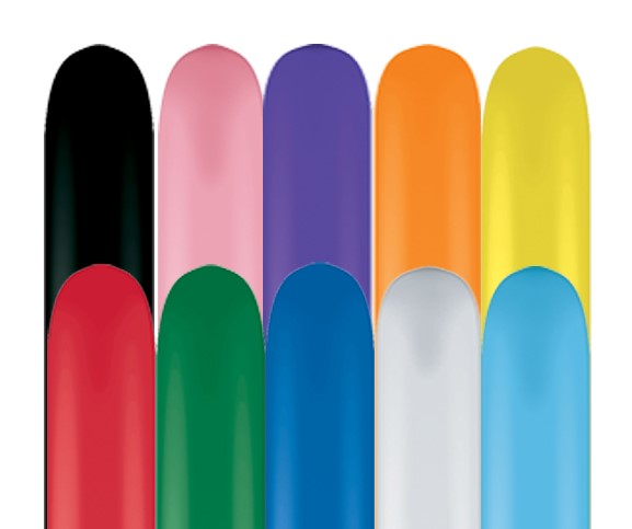 Balloon qualatex 260Q classique couleurs mélangées Balloon qualatex 260Q classique couleurs mélangées