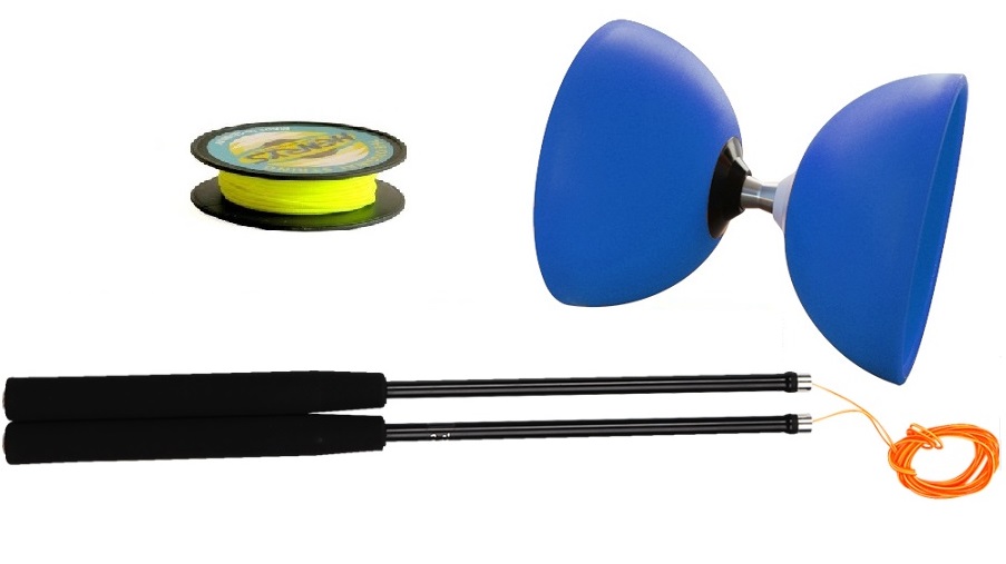 Set diabolo Circus roulement et fibre Set diabolo Circus roulement et fibre
