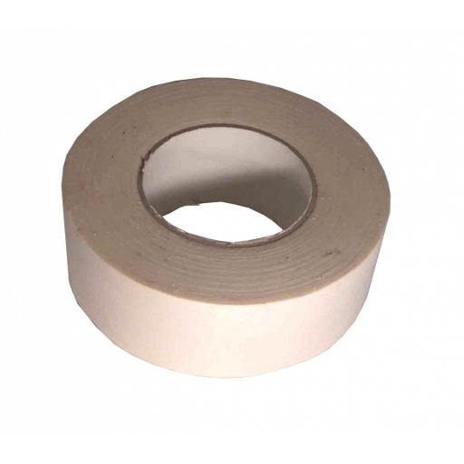 Rouleau toile adhésive 38mm/50m blanche Rouleau toile adhésive 38mm/50m blanche