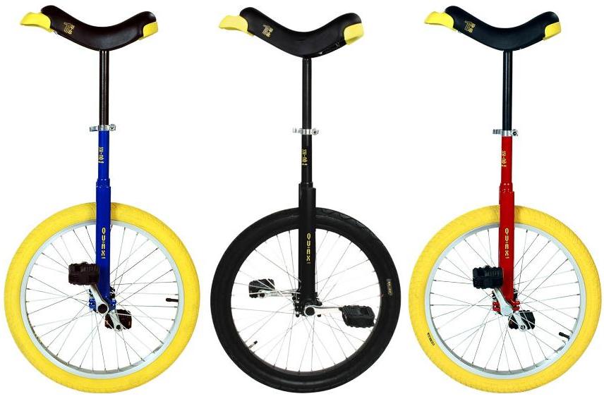 3x Monocycle QU-AX 50cm luxe couleur