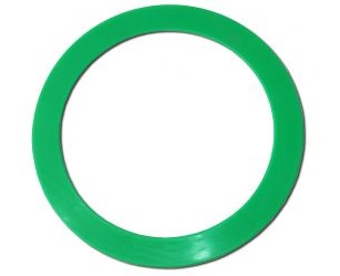 Anneaux à jongler standard vert 32cm