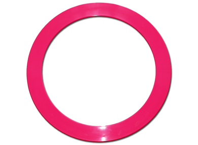 Jonglierring pink 32cm - zum Schließen ins Bild klicken