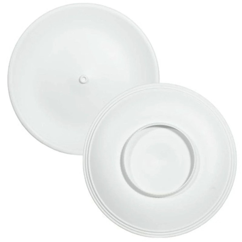 Assiette à tourner chinoise blanche Niels