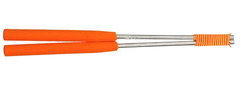 Baguettes diabolo Henrys Alu plein 32.5cm orange - Cliquez sur l'image pour la fermer