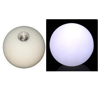 Luminous ball 70mm White