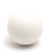 Balle SuperRebond 65mm blanche