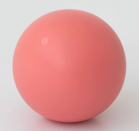 Balle Play TT1 67mm. rouge pastel