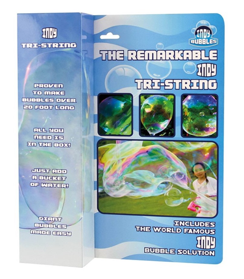 Indy Remarkable Tri-String Bubble Wand