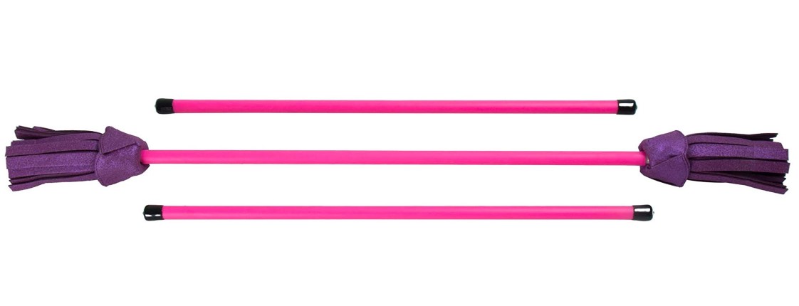 Devil Stick Neo pink incl. handsticks