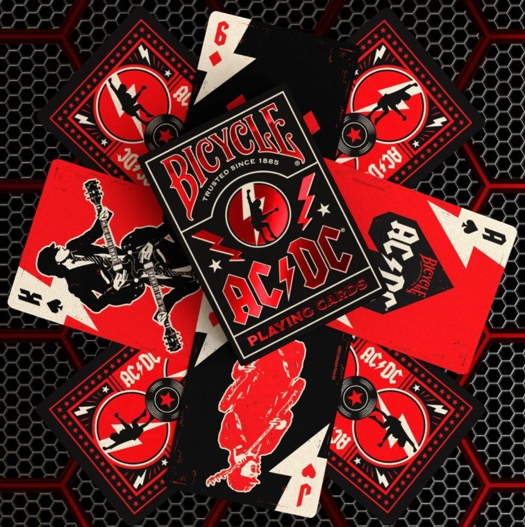 Cartes Bicycle Poker AC/DC
