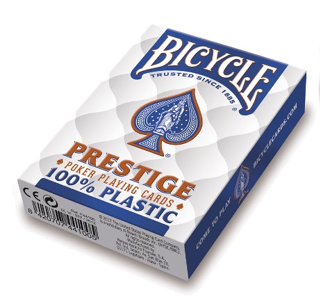 Cartes Bicycle Poker Plastic Bleu