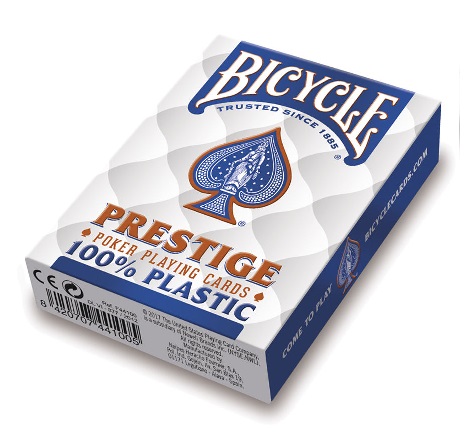 Cartes Bicycle Poker Plastic Bleu - Cliquez sur l'image pour la fermer