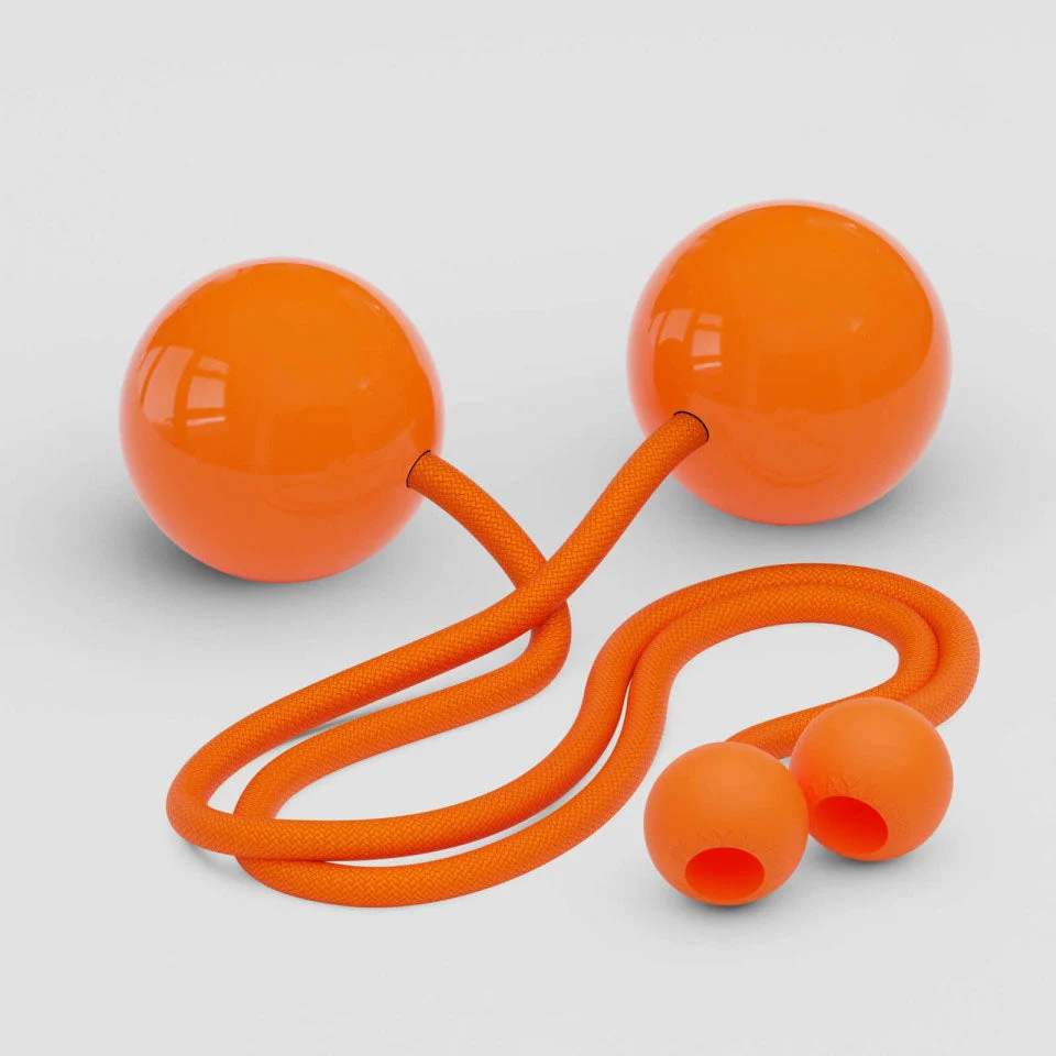 Paire de bolas de contact 80mm Pro orange