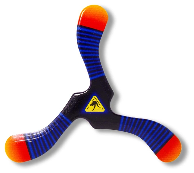 Boomerang Zebra III Right-Handed polypropylène - Click Image to Close