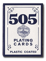 Cartes Fournier 505 Poker couleur Bleu