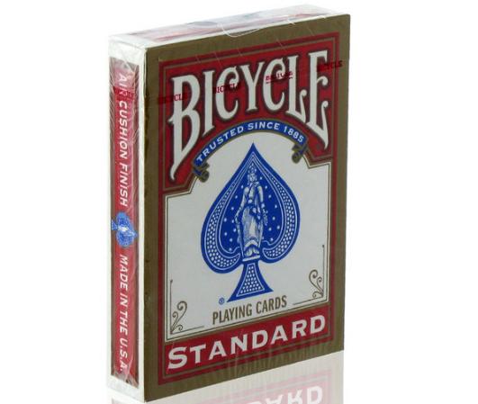 Bicycle Poker red
