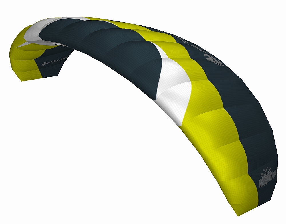 Voile traction Peter Lynn Hornet III 6m complète (barre) Voile traction Peter Lynn Hornet III 6m complète (barre)