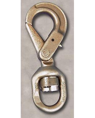 Safety hook with swivel