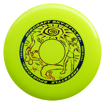 Frisbee Freestyle Sky-Styler Starburst 160gr. yellow