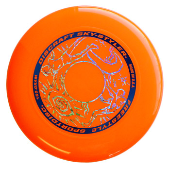Frisbee Freestyle Sky-Styler Starburst 160gr. orange