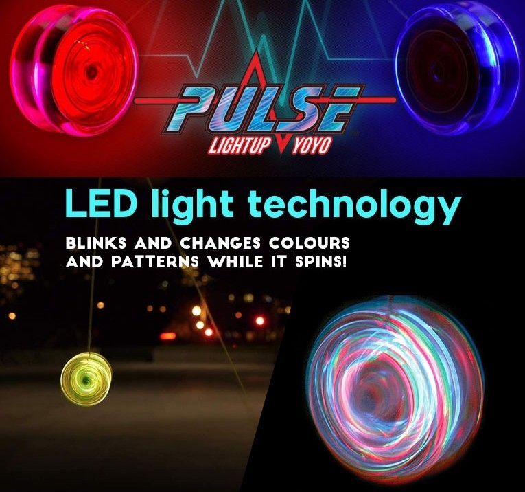 Luminous Yo-yo Pulse Duncan blau