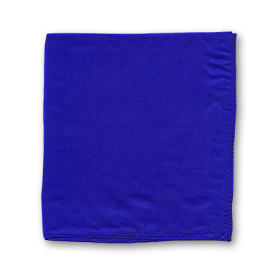 Foulard de magie 20cm (9") bleu - Cliquez sur l'image pour la fermer