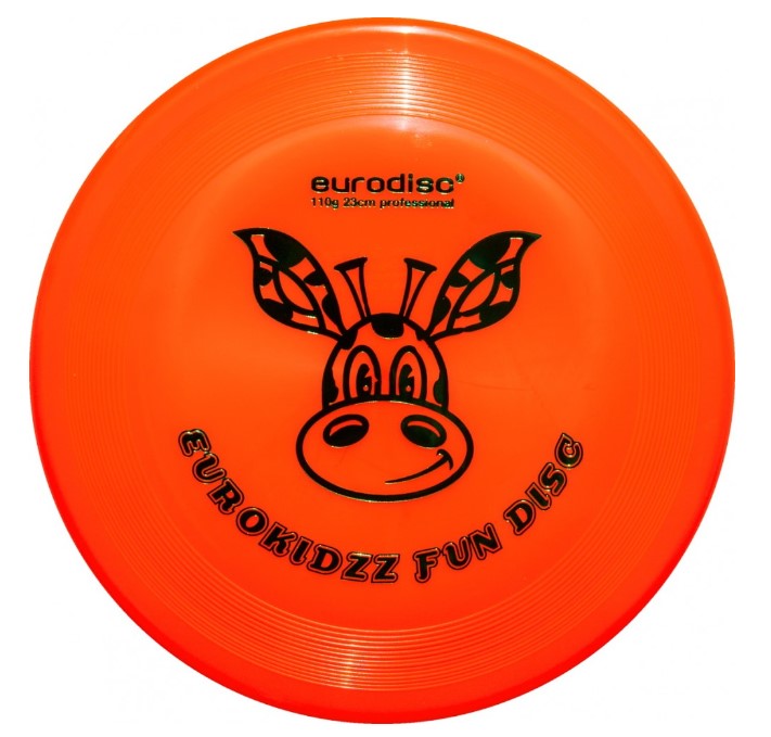 Frisbee freestyle Eurodisc kidzz 110gr. orange