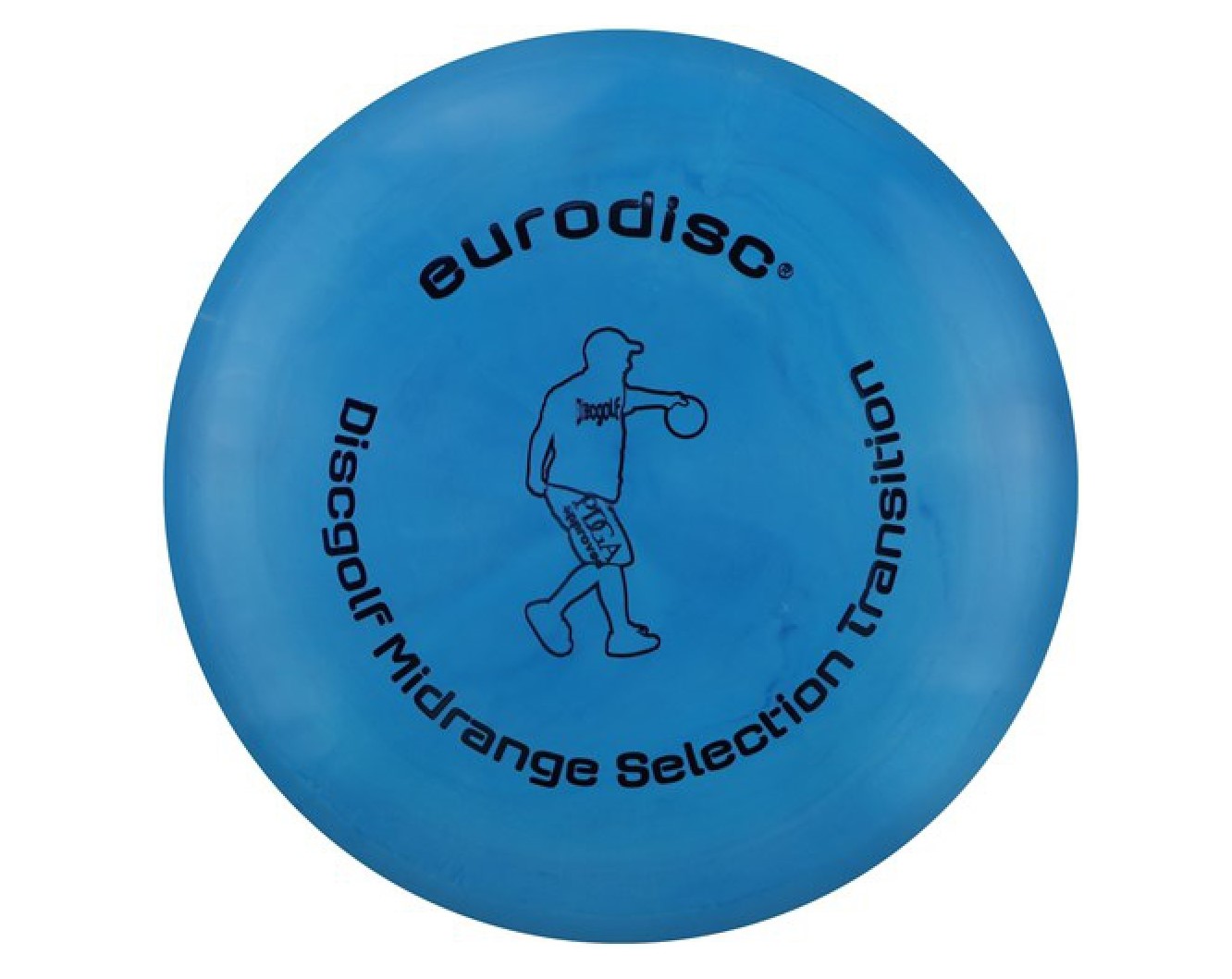 Discgolf midrange high quality Marble blue