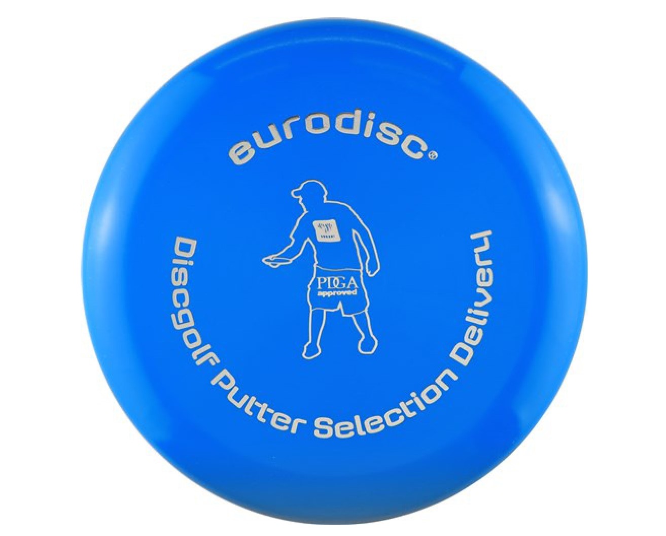 Disc-golf putter high quality bleu