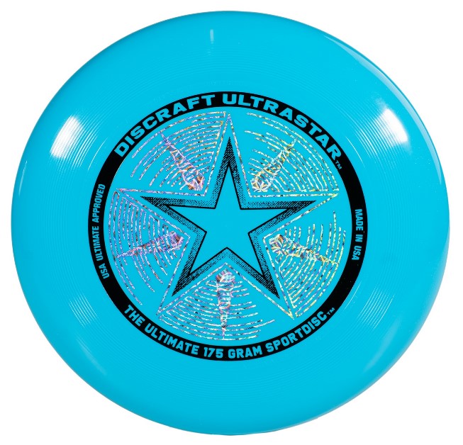 Frisbee Ultimate Compétition 175gr. bleu clair