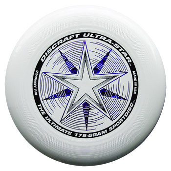 Frisbee Ultimate Compétition 175gr. blanc