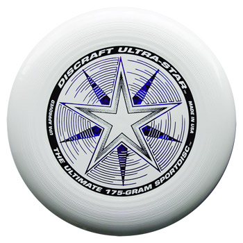 Frisbee Ultimate Compétition 175gr. blanc - Cliquez sur l'image pour la fermer